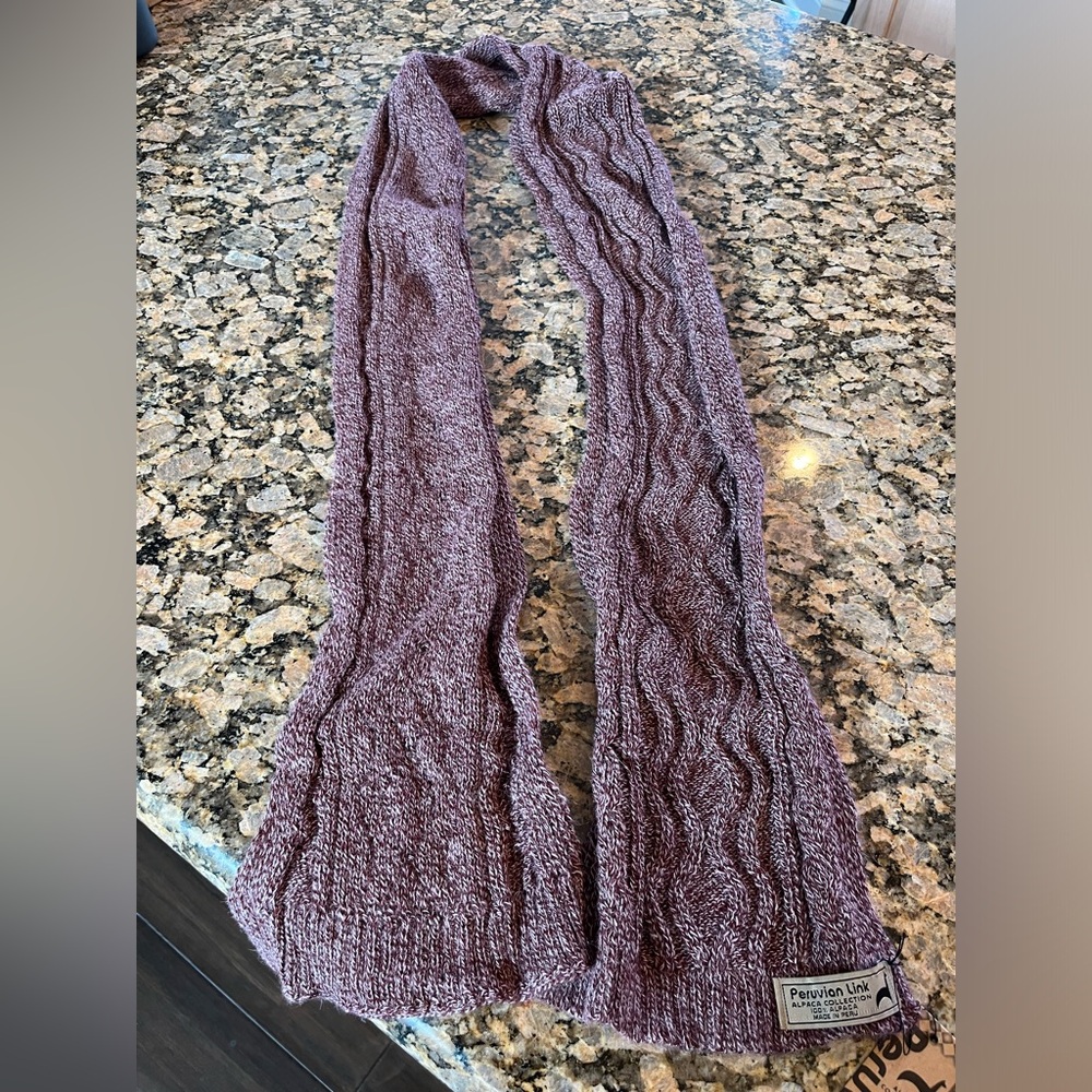 ☃️100% Alpaca Scarf NWT